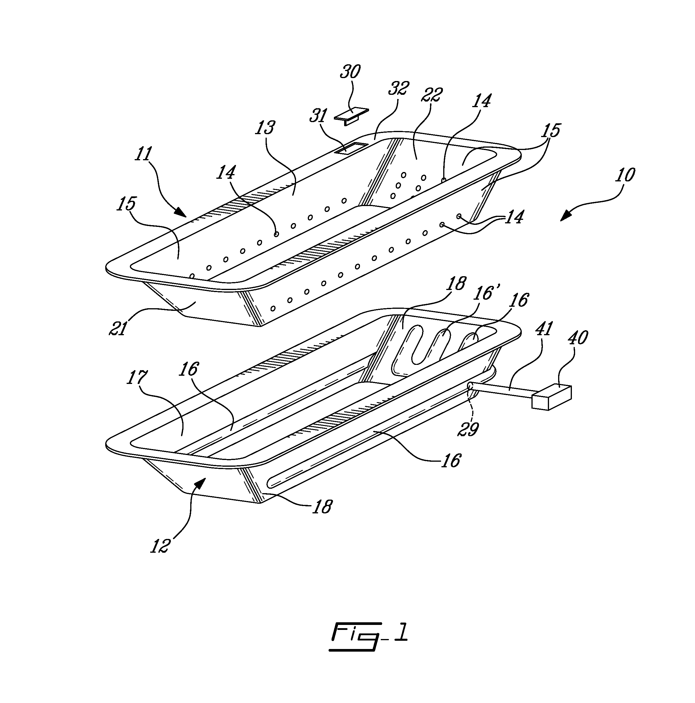 Bathtub formed of interconnected shells and method of delivering bathtubs