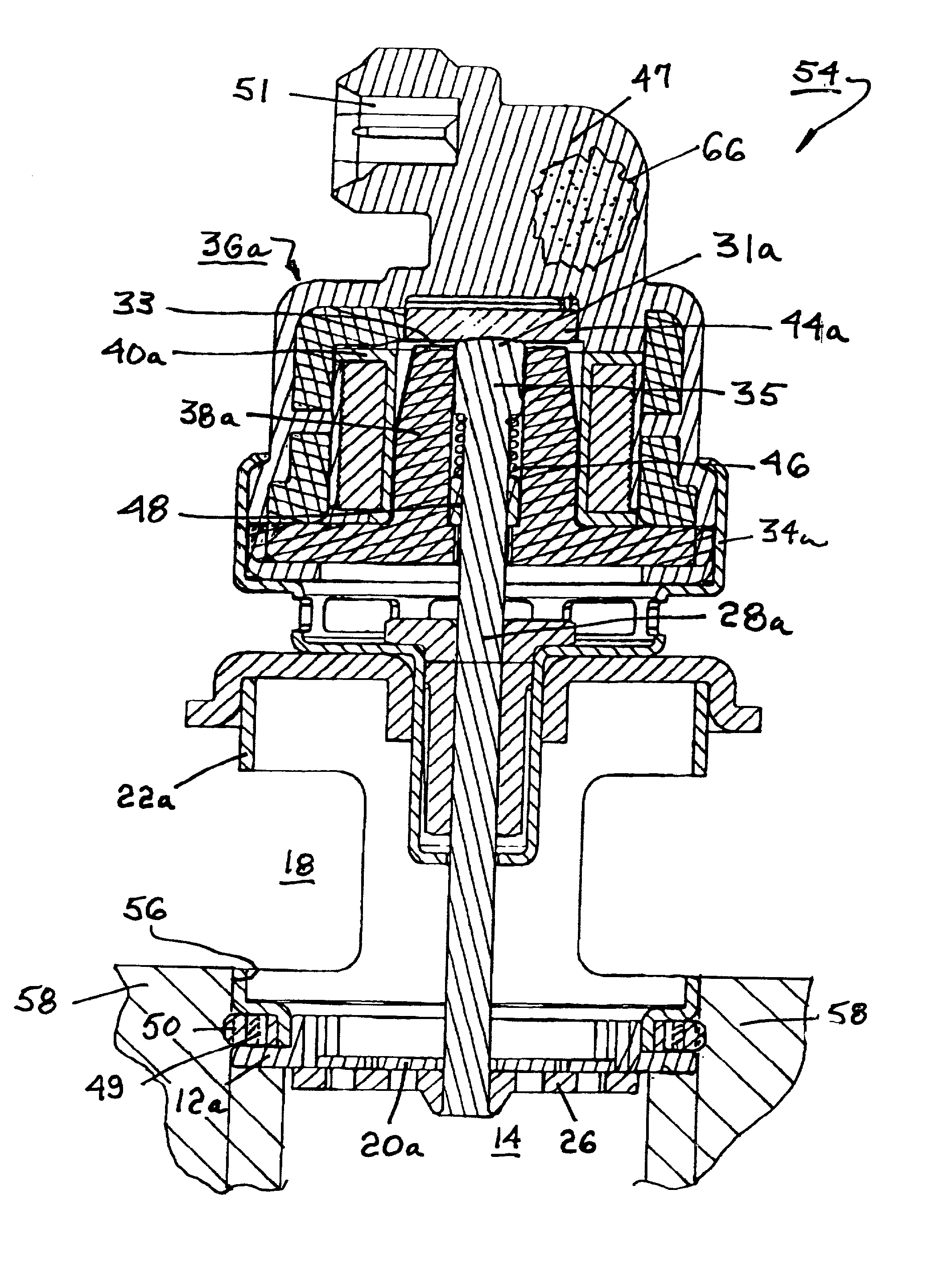 Short-stroke valve assembly for modulated pulsewidth flow control