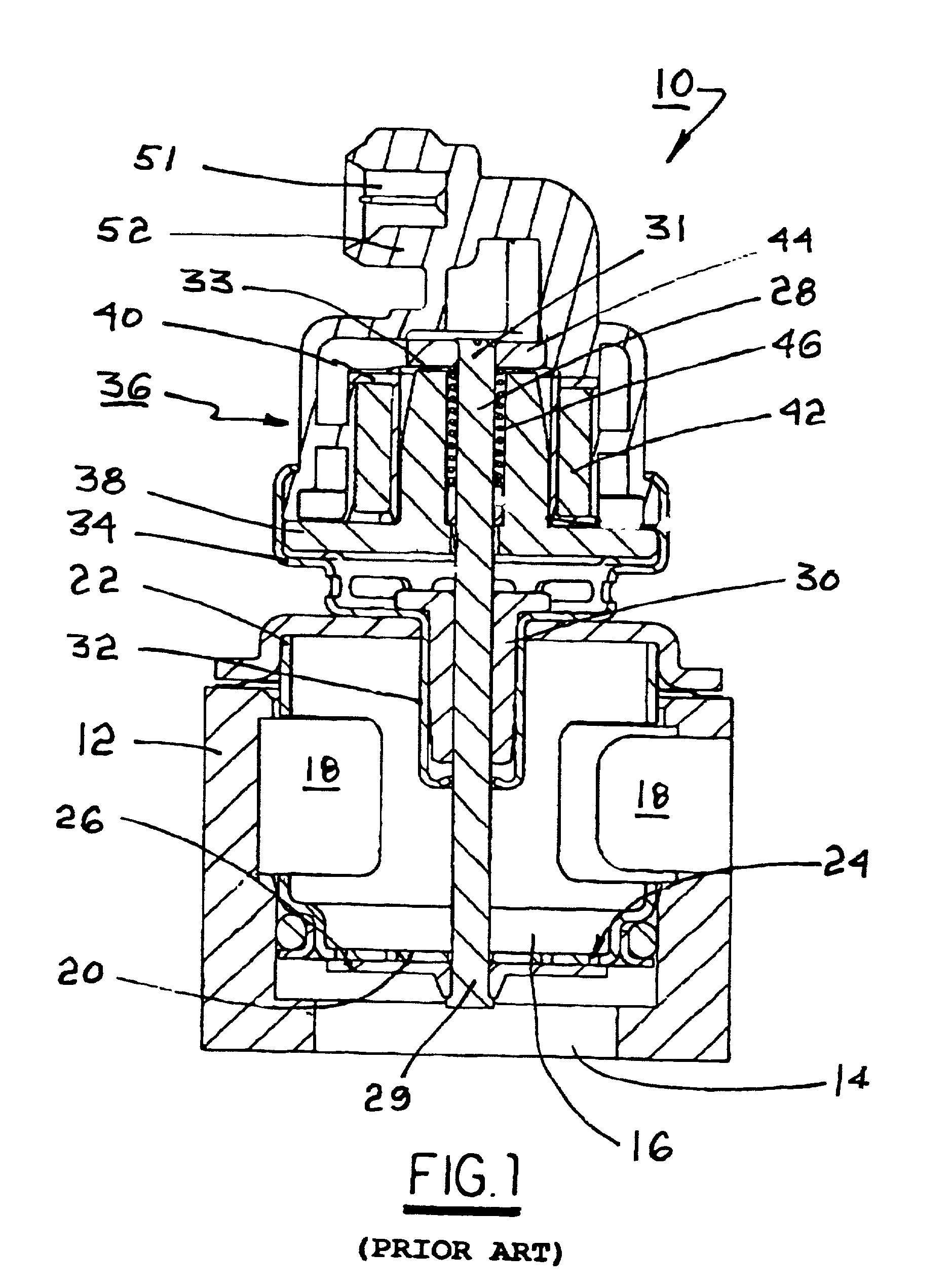 Short-stroke valve assembly for modulated pulsewidth flow control