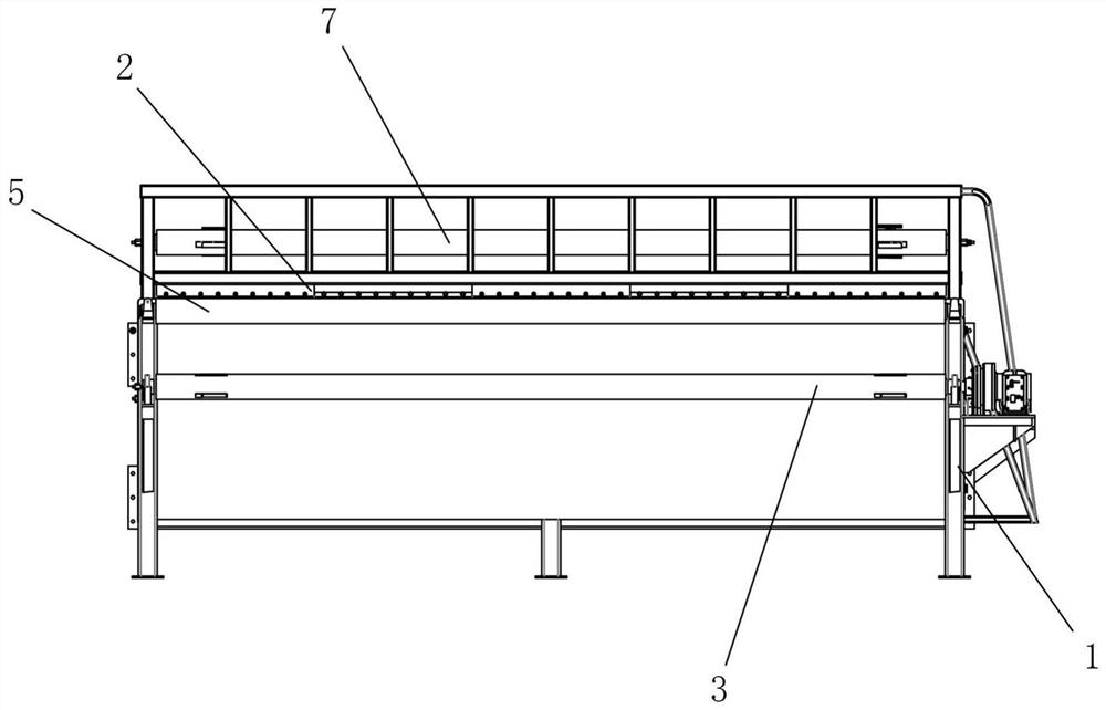 Geomembrane leakage detection equipment and detection method