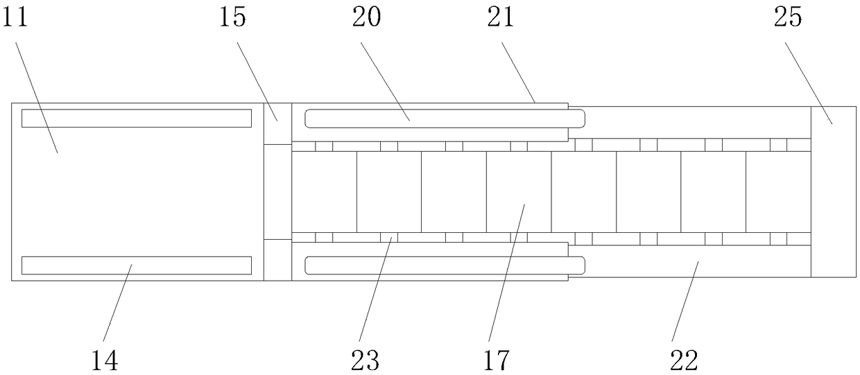 Movable type multifunctional supporting device for airports