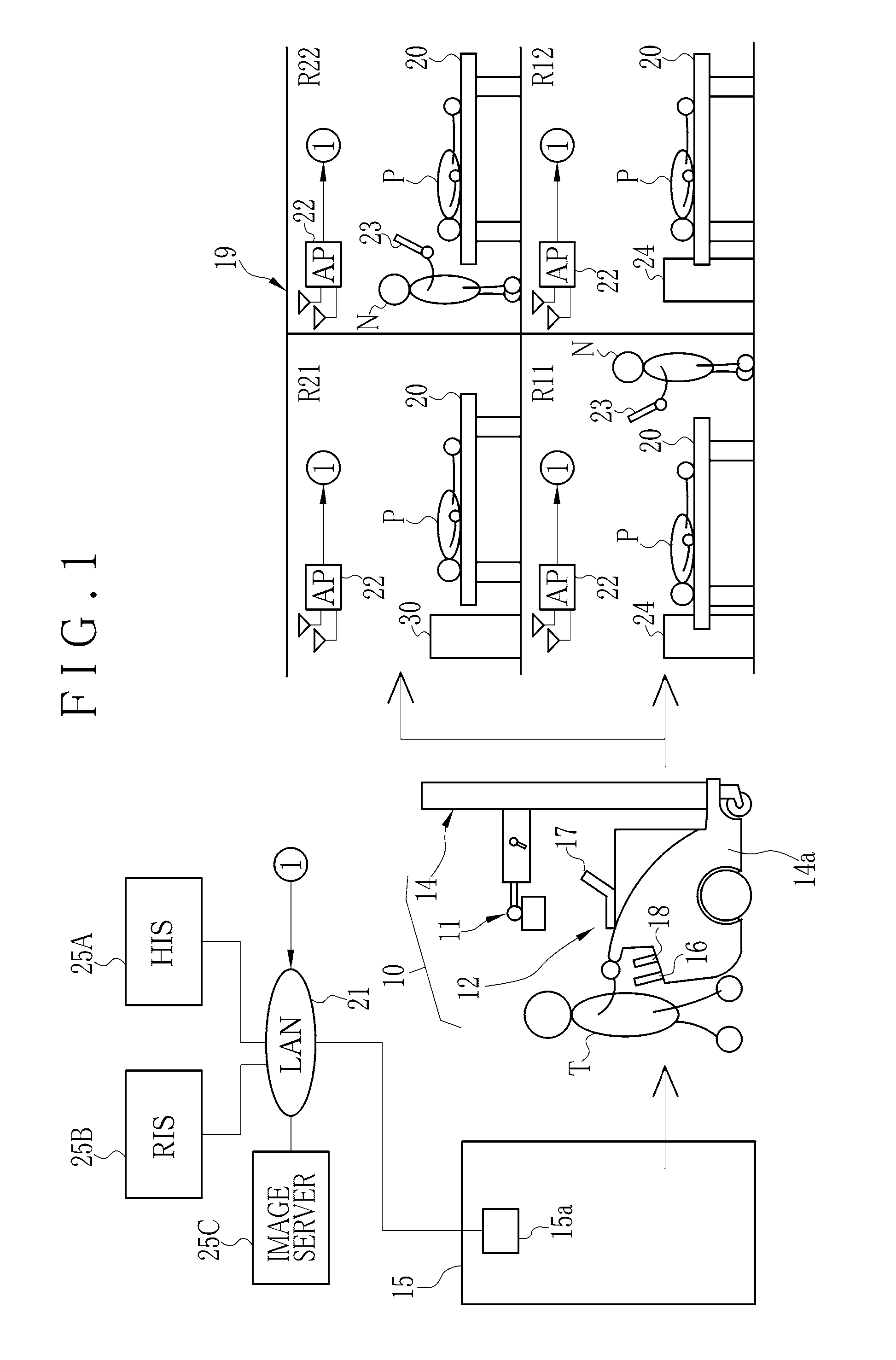 Portable radiographic imaging apparatus and system