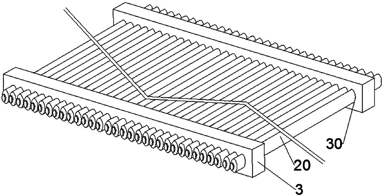 Mutton sheep breeding fence house capable of achieving automatic manure cleaning