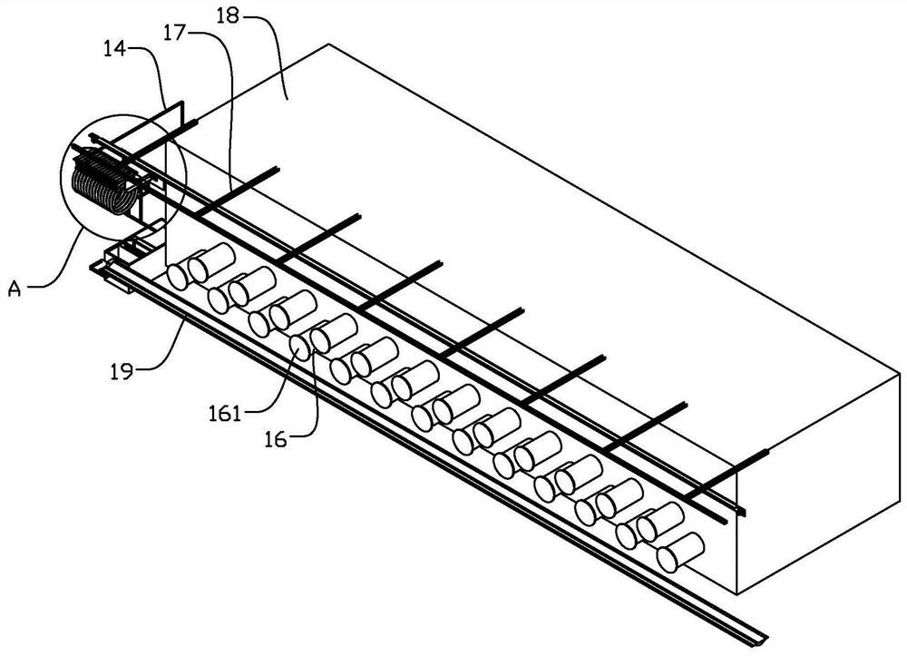 Hose lossless orderly winding and unwinding device and medium output system