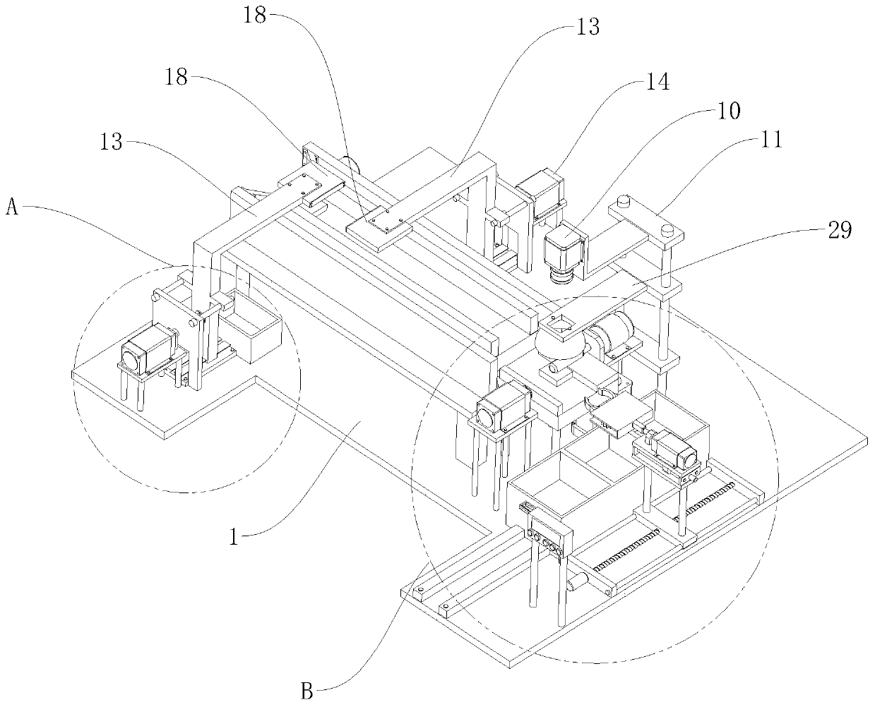 Sorting device for scrap metal recovery