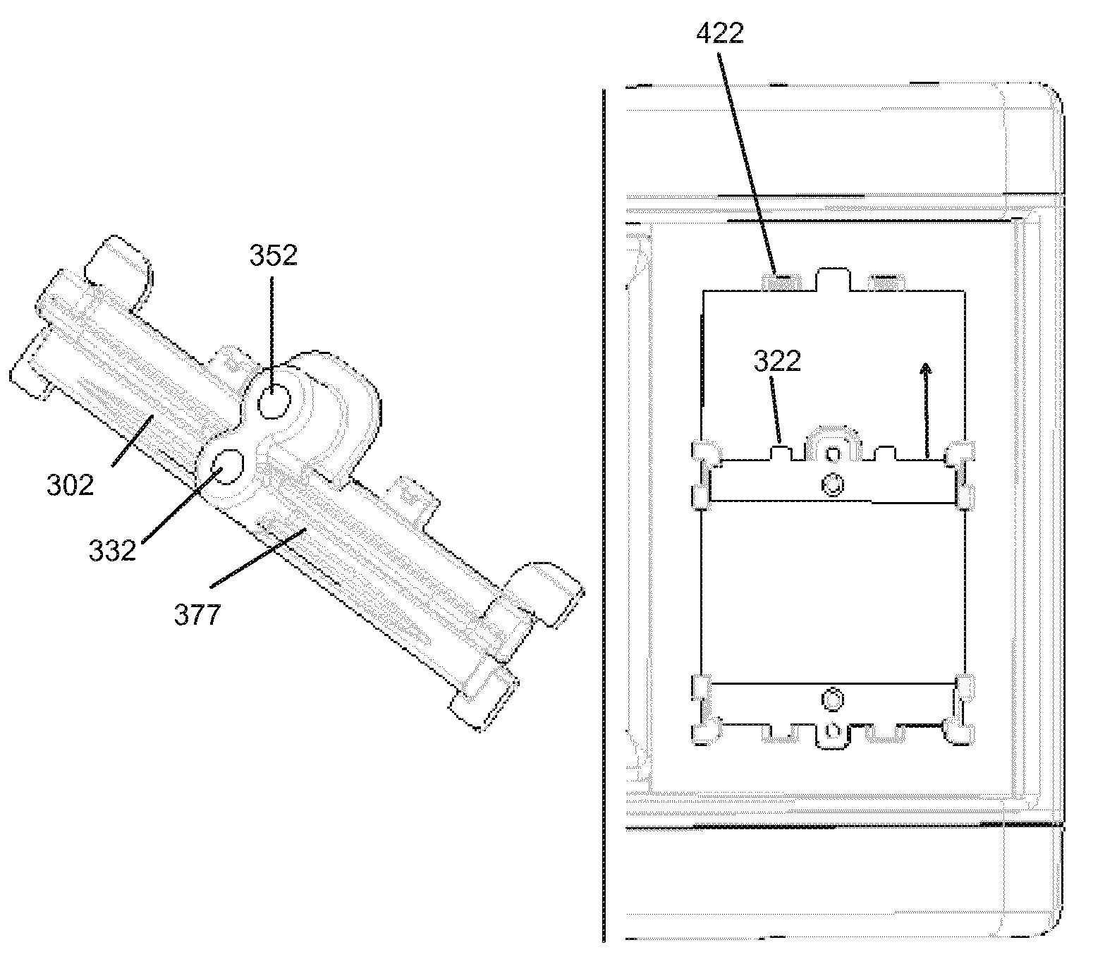 Recessed electrical device housing assembly and clip