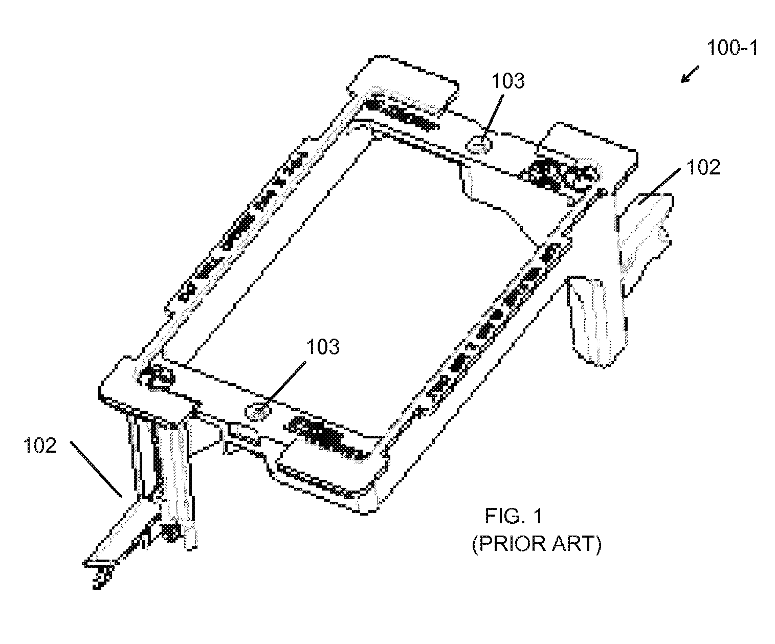 Recessed electrical device housing assembly and clip