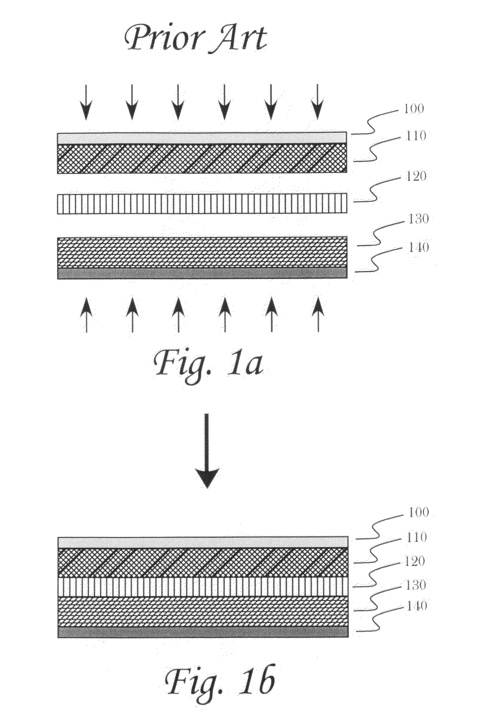 Polymer supported electrodes