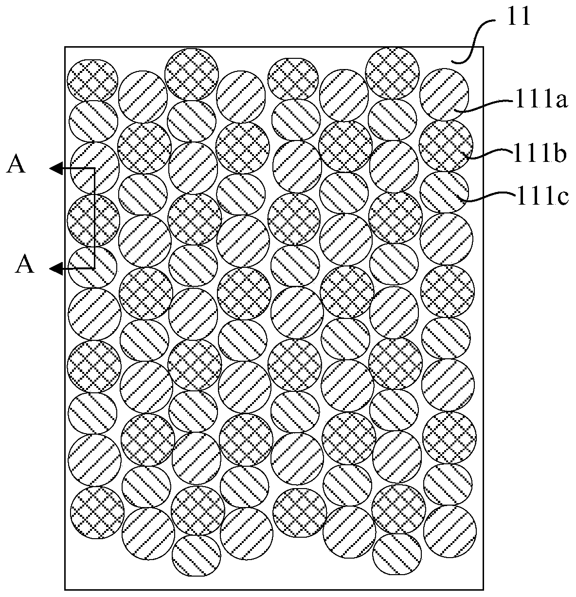 Display device and OLED light-transmitting substrate thereof, and OLED substrate