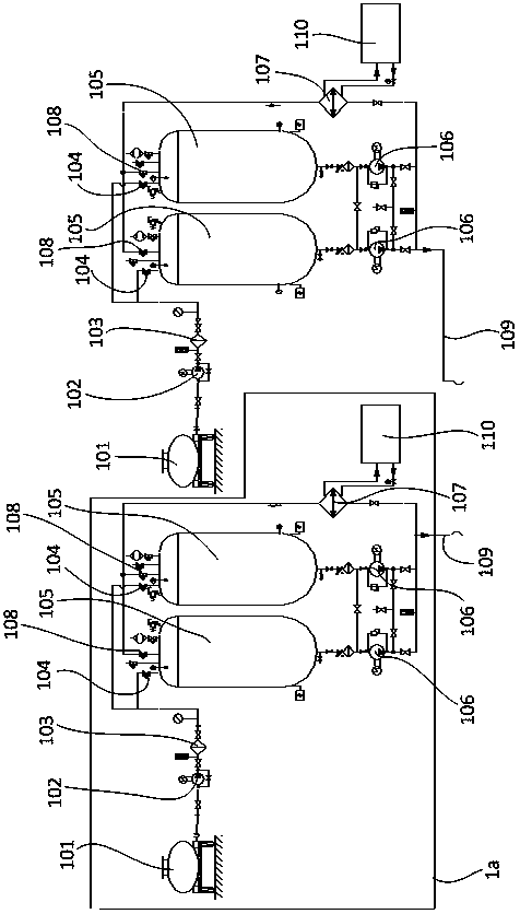 Polyether continuous online mixing equipment