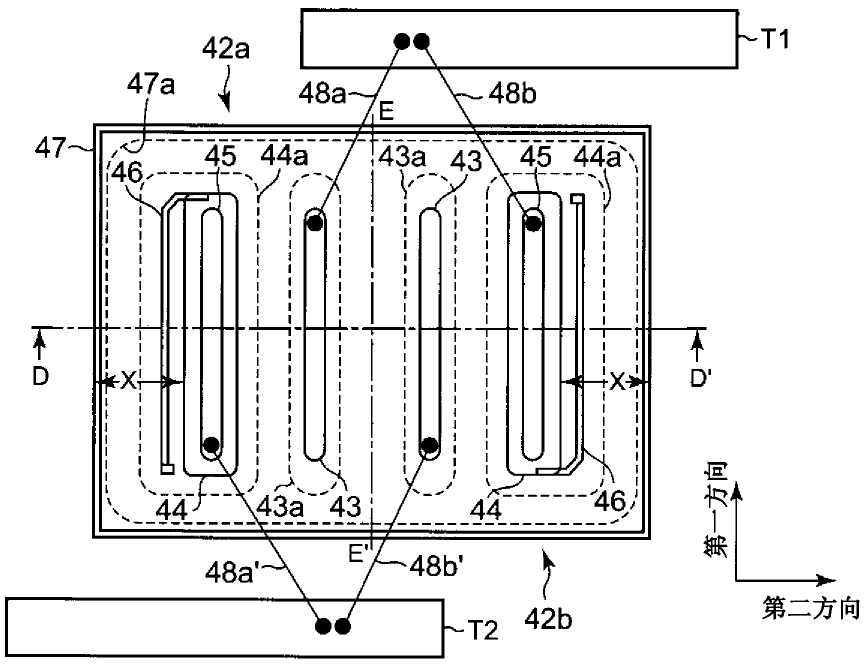 Bi-directional light control thyratron transistor chip, optical triggering coupler and solid-state relay