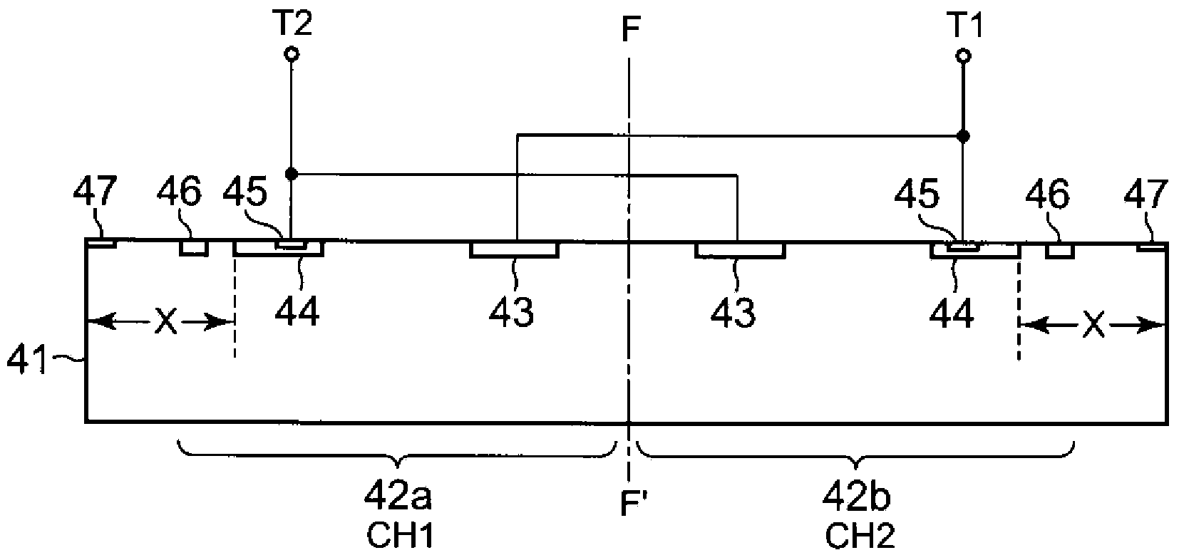 Bi-directional light control thyratron transistor chip, optical triggering coupler and solid-state relay