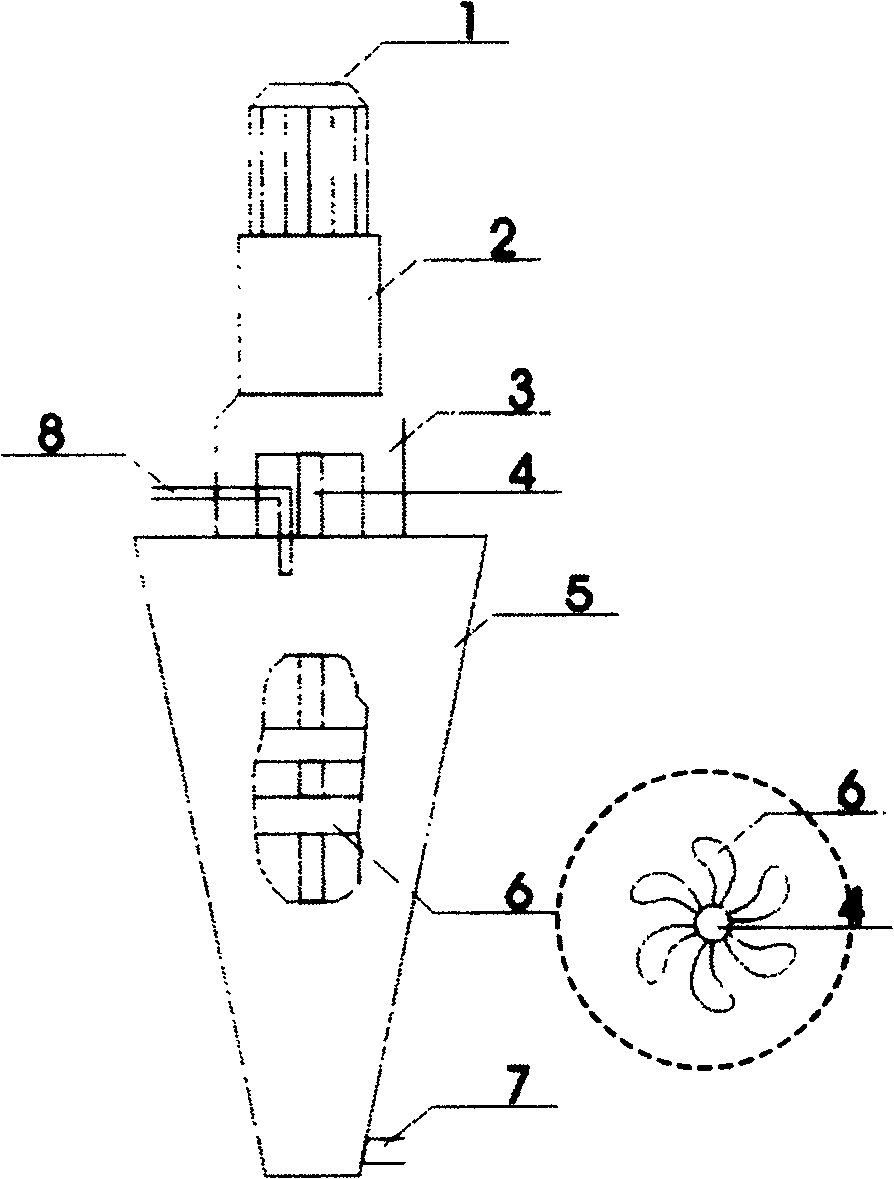 Quality treating method of ceramic frit