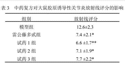 Traditional Chinese medicine composition for treating rheumatoid arthritis and preparation method