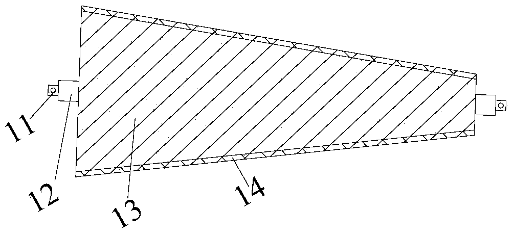 Cylinder device of belt conveyer