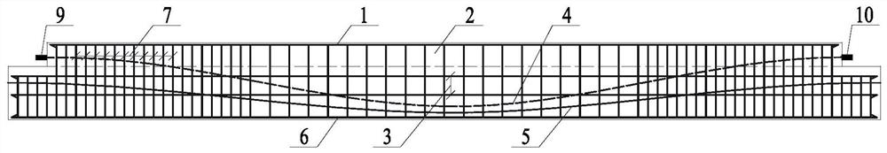 Post-tensioned co-tensioned prestressed concrete composite beams with bonding and their design and construction methods