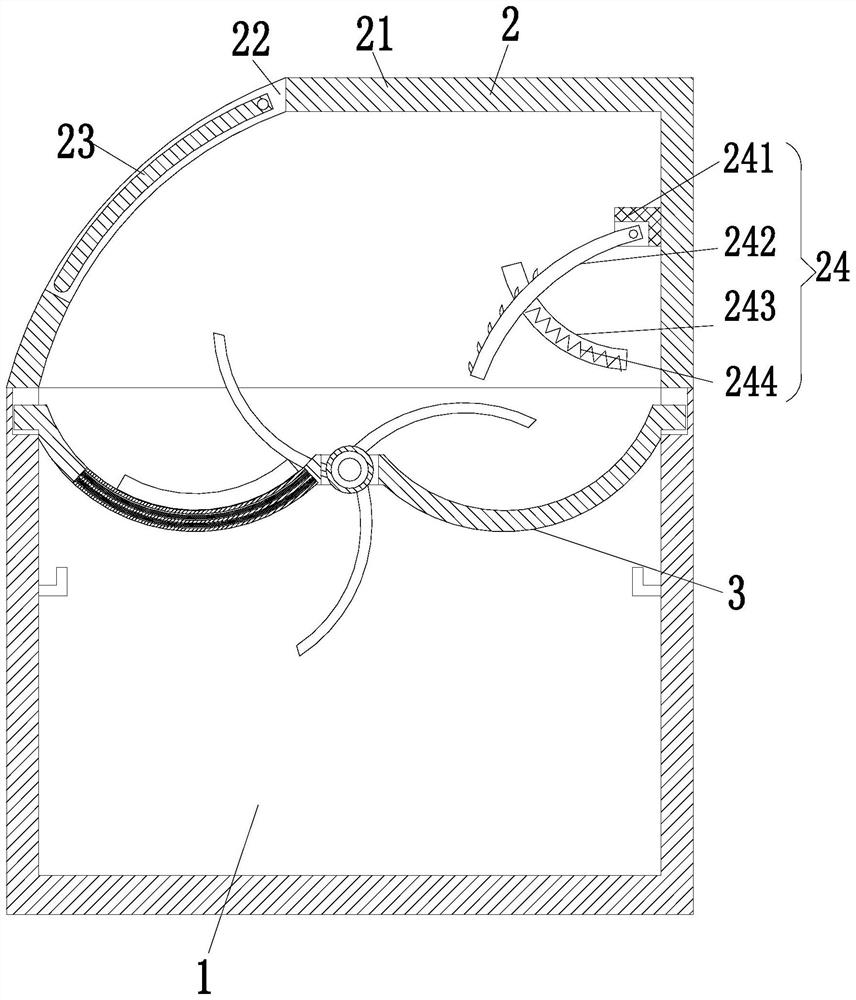 An intelligent sorting device for domestic waste