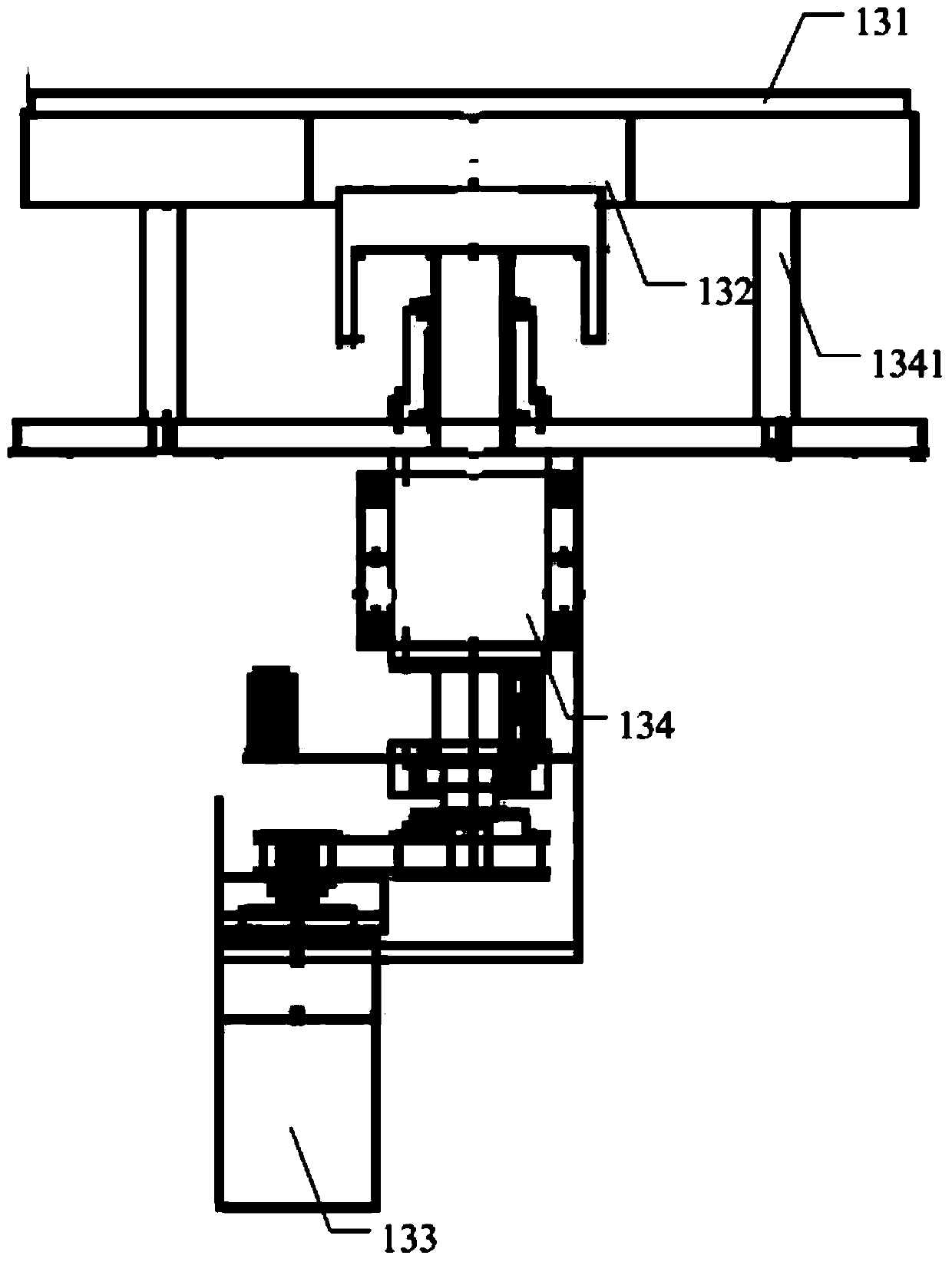 Chip stripping device and system and device for controlling chip stripping