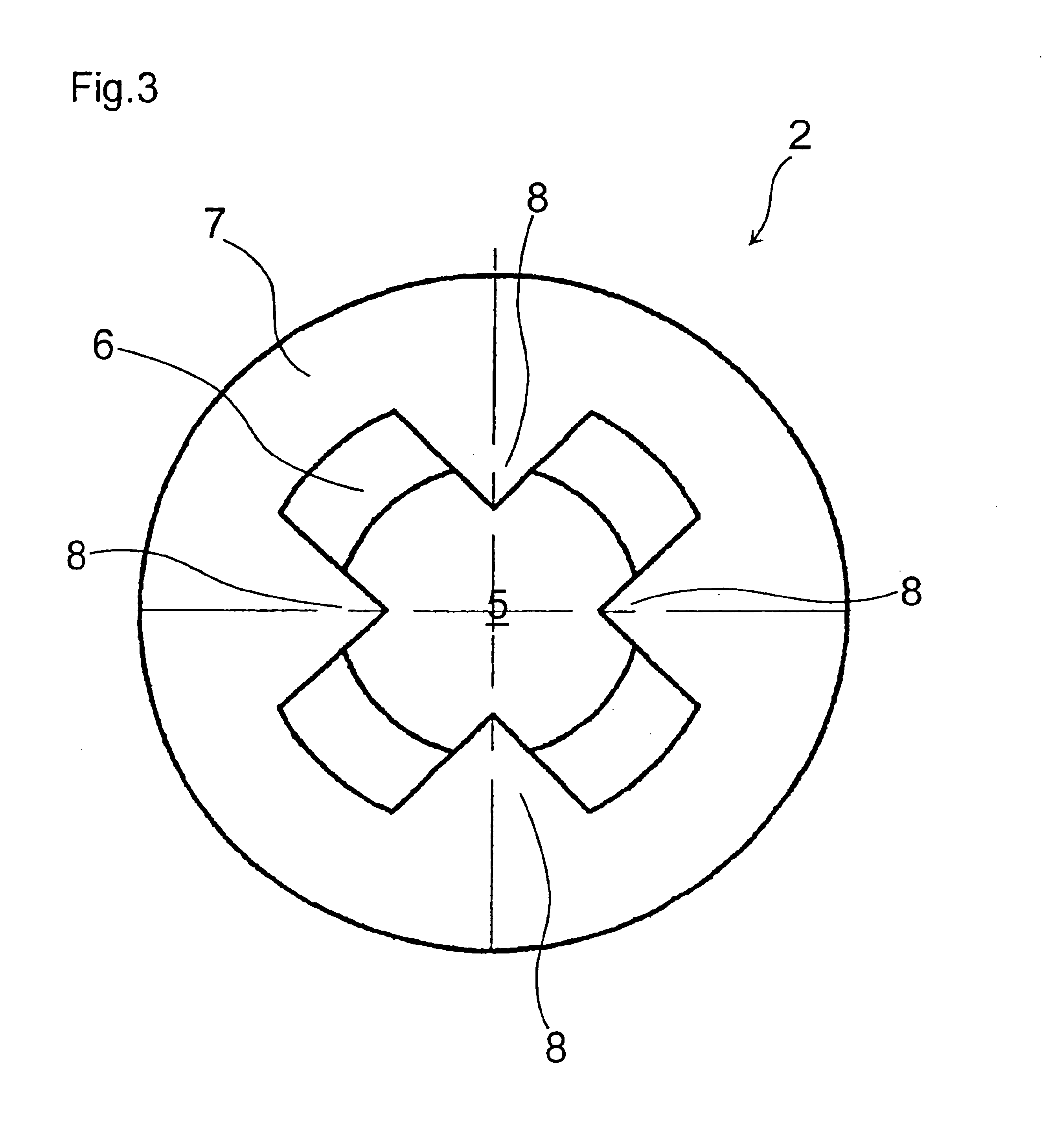 Configuration for forming a ventilation aperture