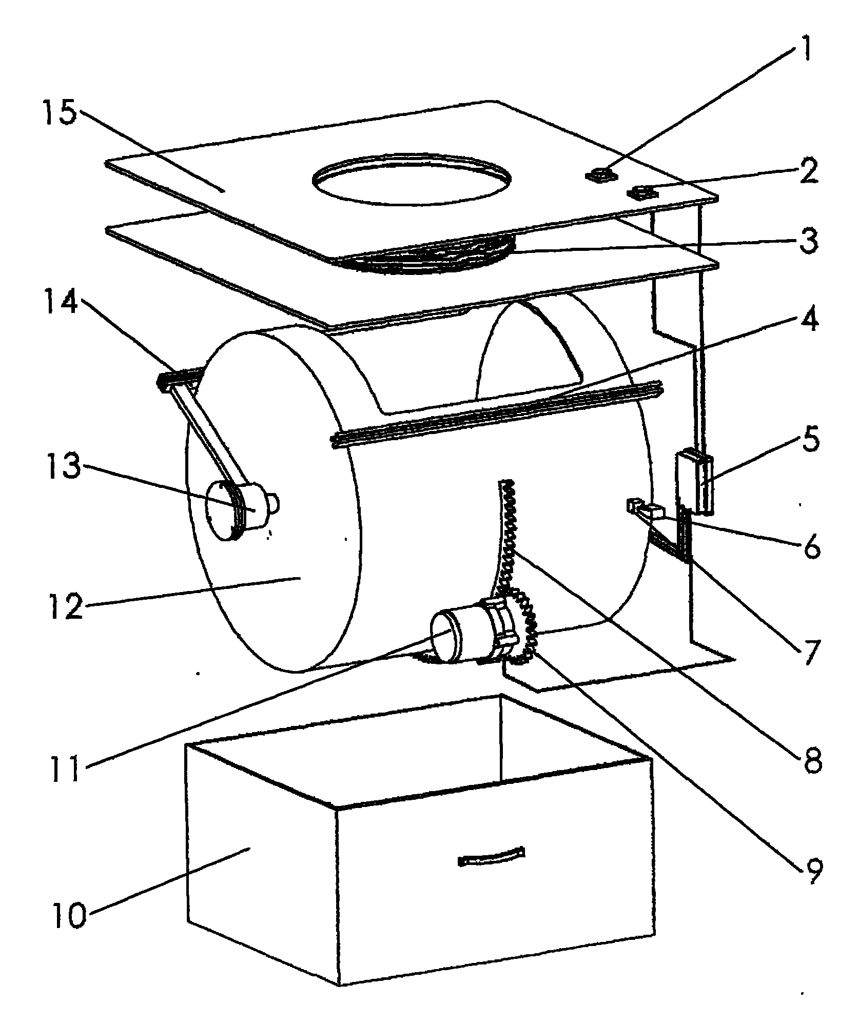 Full-automatic safety dustbin