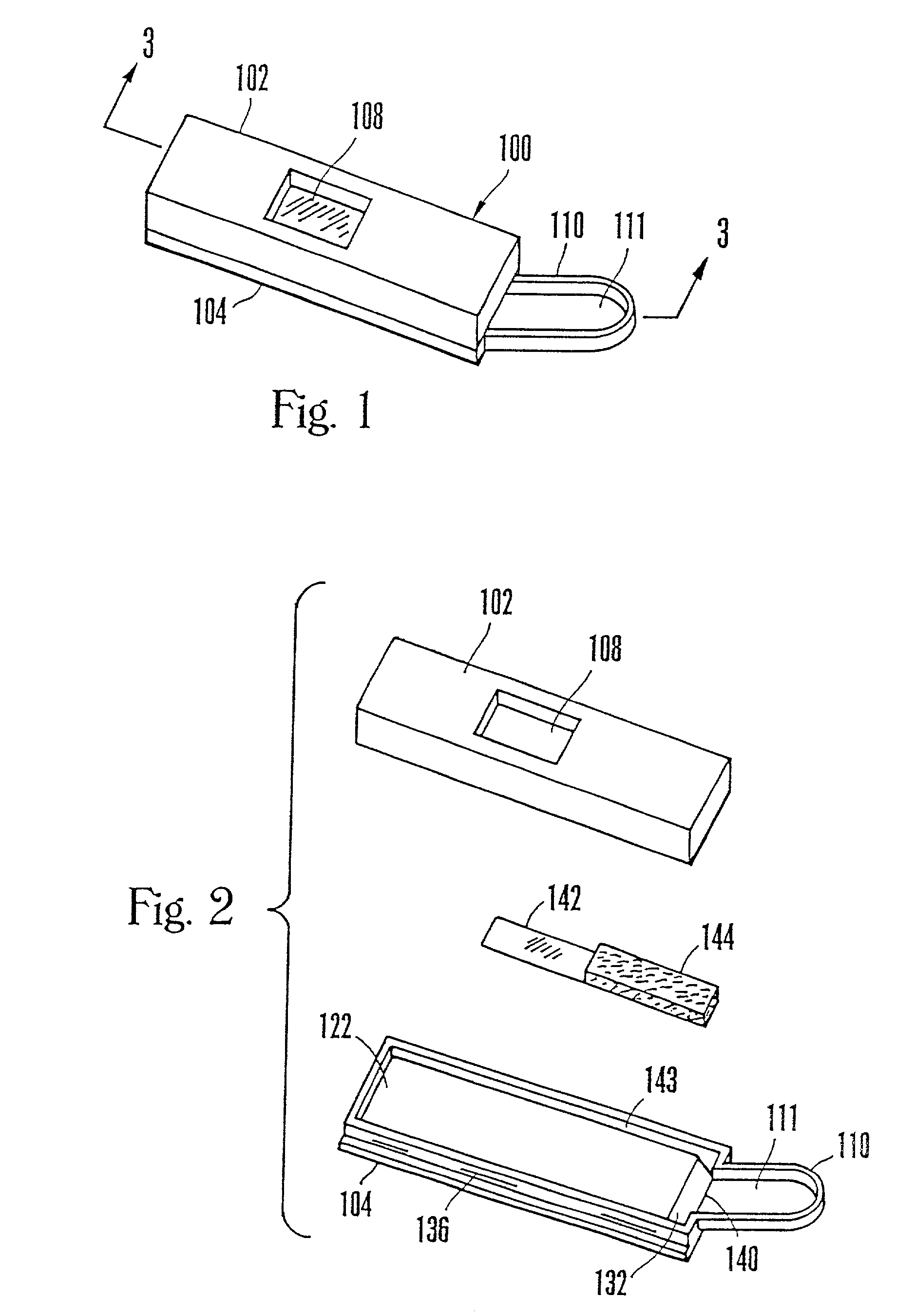 Even fluid front for liquid sample on test strip device