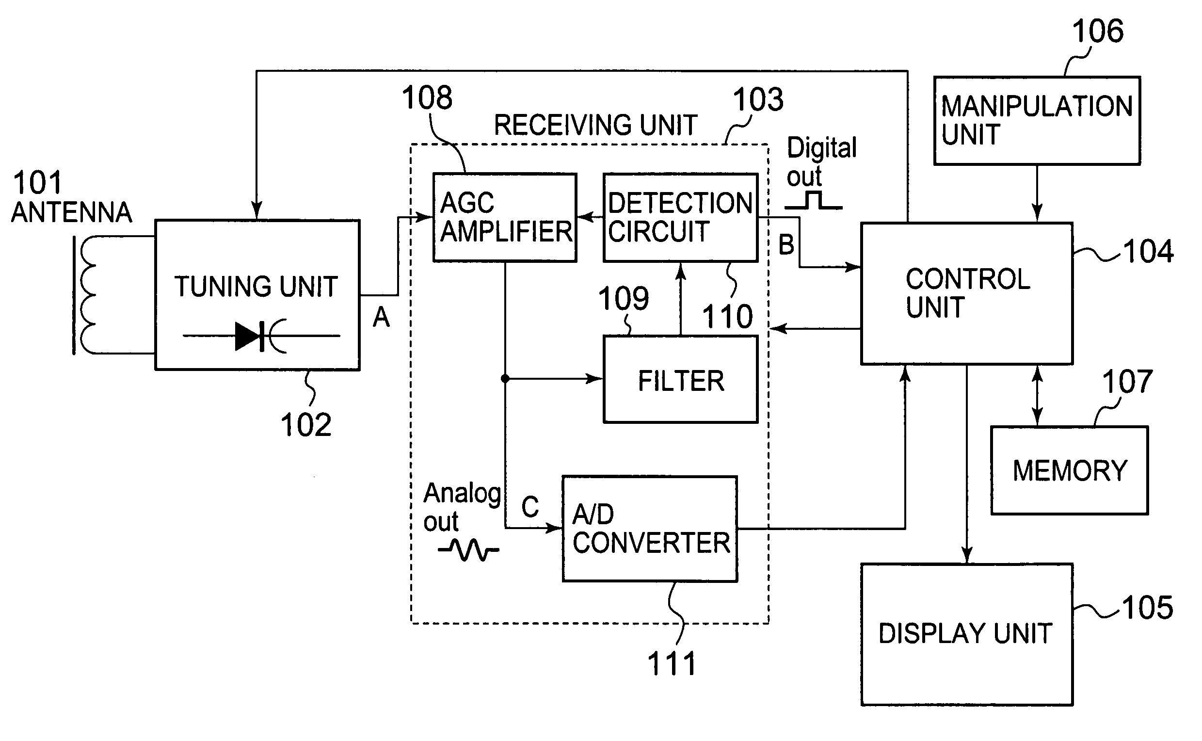 Radio-controlled timepiece