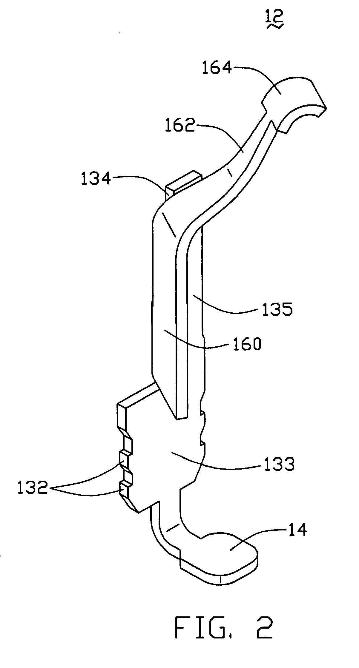 Electrical connector having electrical contacts with enlarged contact portions