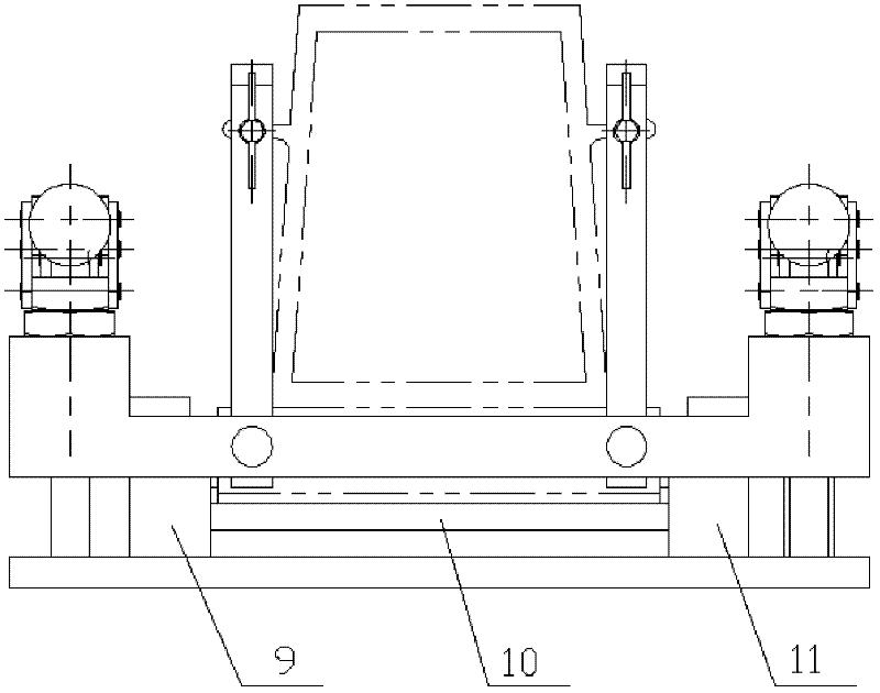 Fixture for processing and detecting blade of aircraft engine