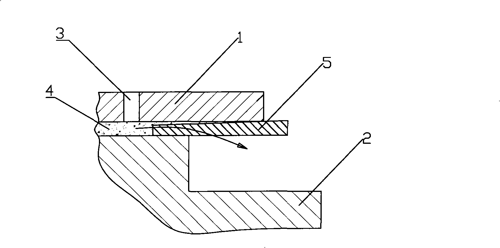 Leak stopping method and apparatus for special-shaped sealing surface under temperature and pressure