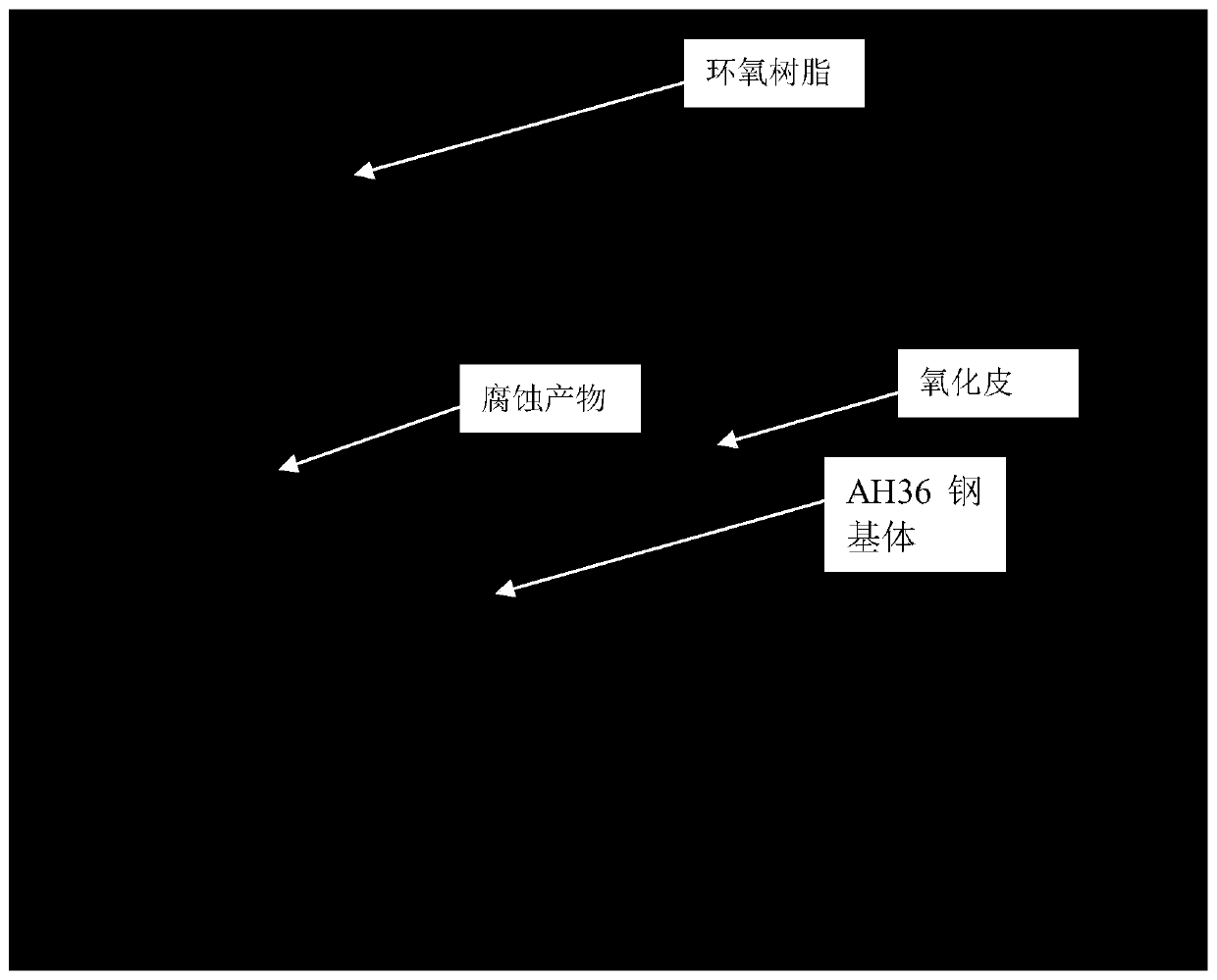 Method for distinguishing red oxide skin and red corrosion product of hot rolled steel