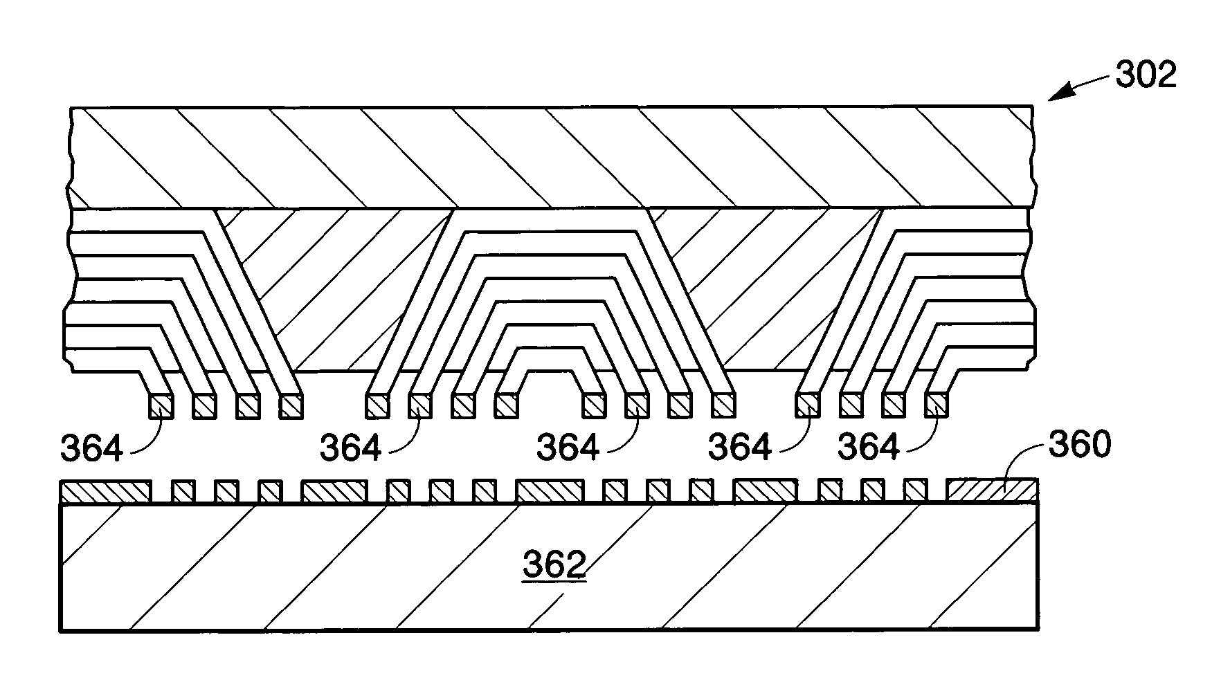 Method of utilizing a contact printing stamp