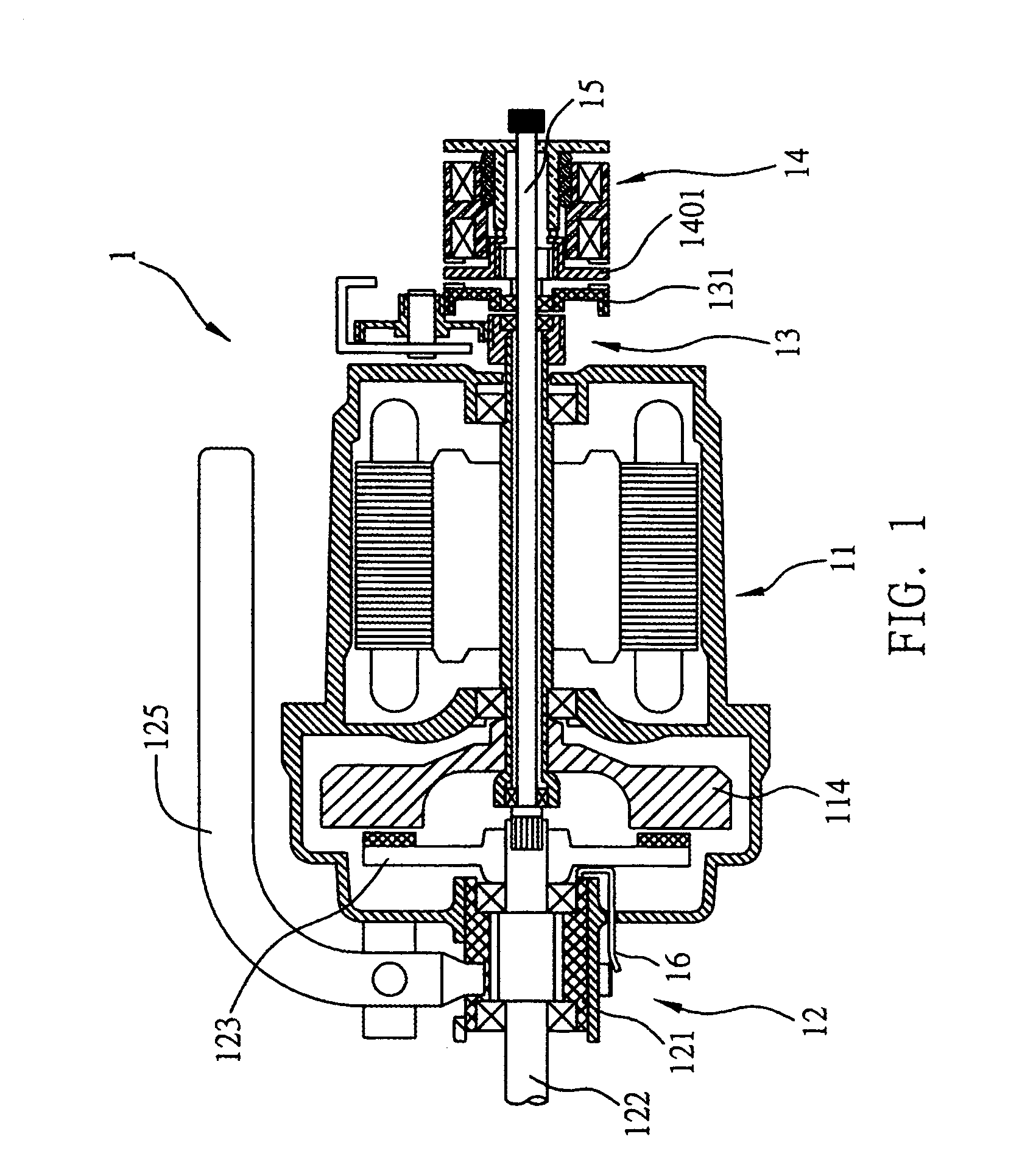Motor system for sewing machine