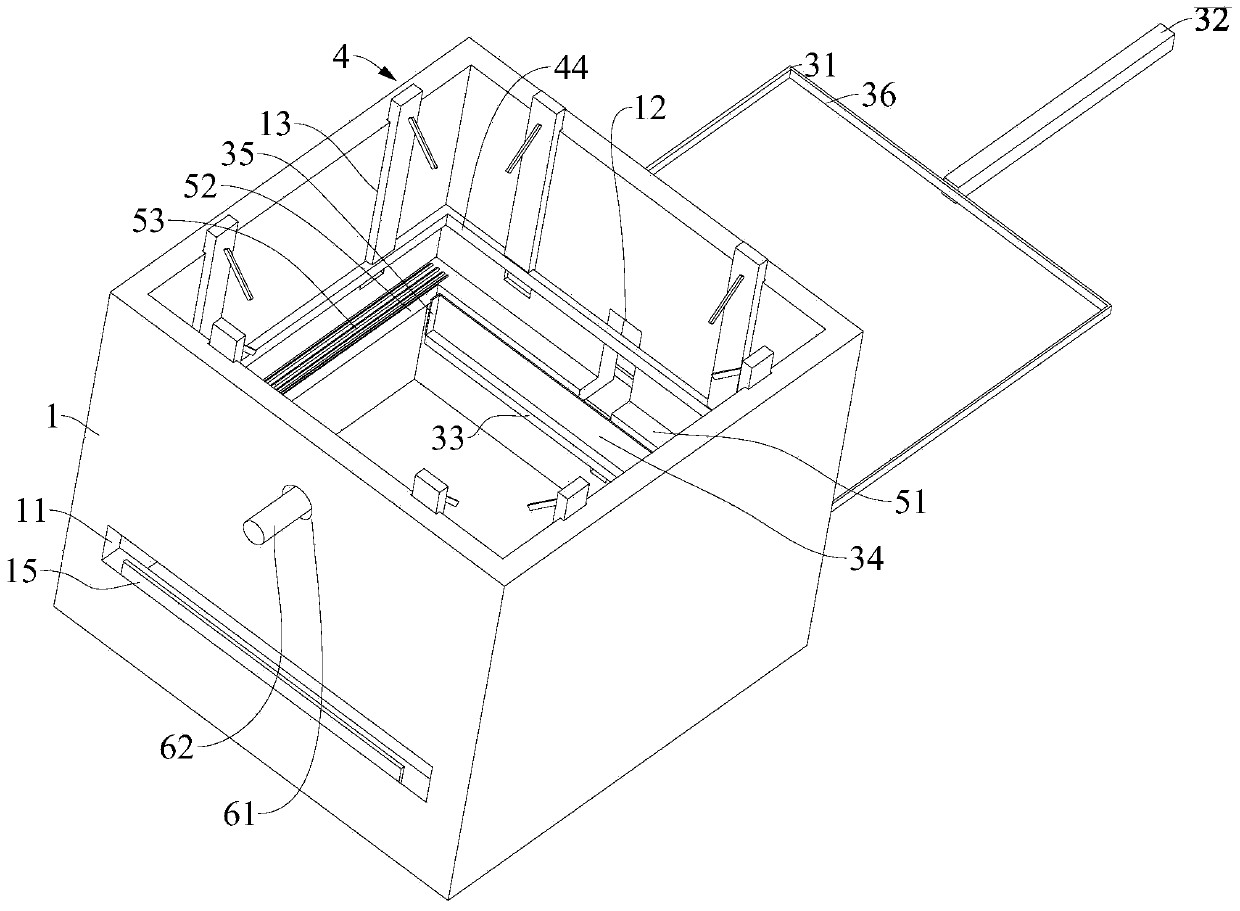 Box opening and sealing device for express package