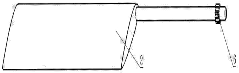 A suspended structure paddle