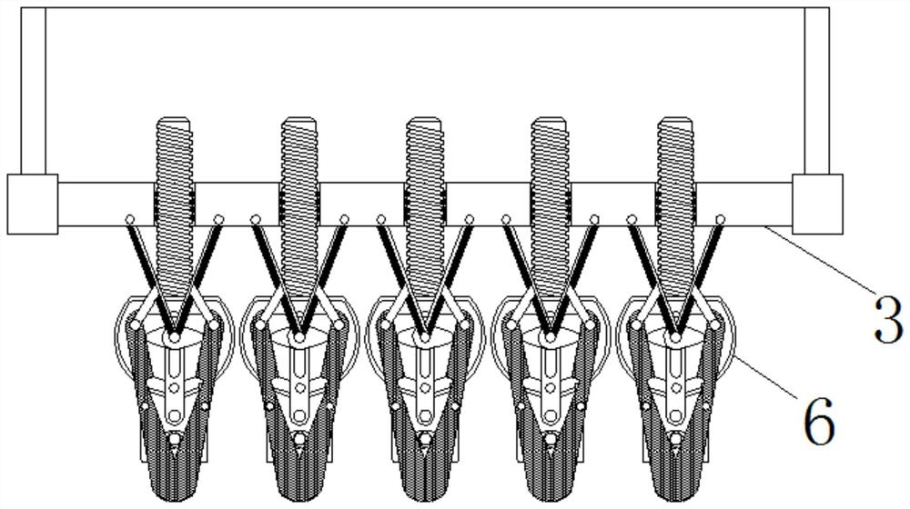 Automatic batched rapid shearing equipment for LED lamp pins