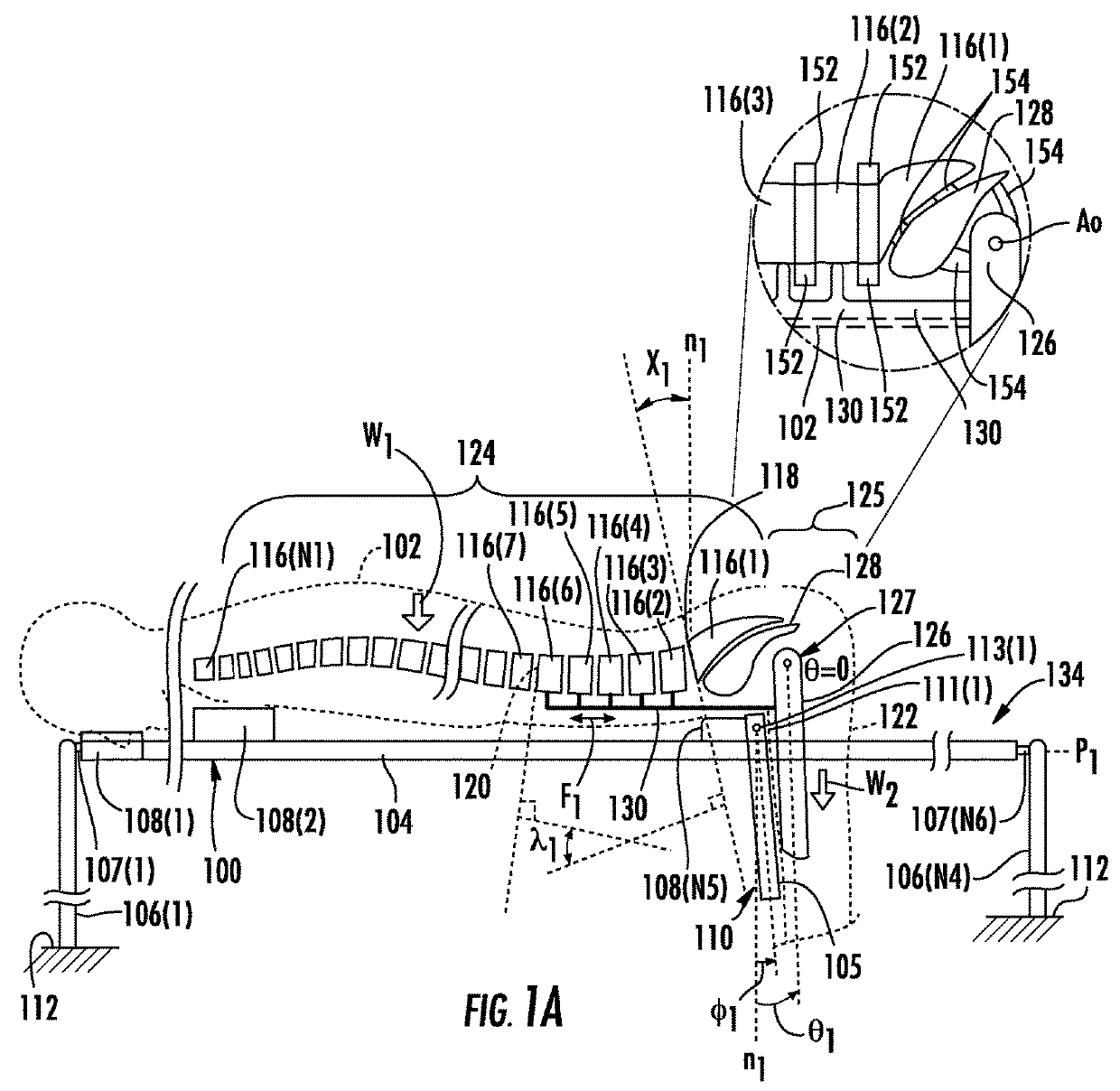 Surgical tables for spinal surgeries employing lordosis adjustment subassemblies rotatably connected to rigid frames, and related systems and methods