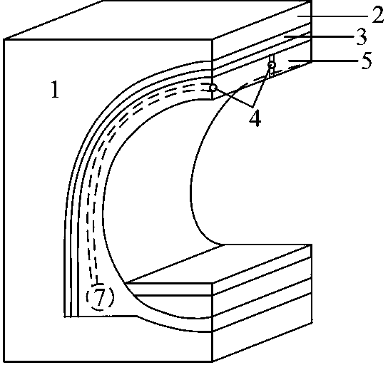 Novel water stopping structure for tunneling seam in permafrost region