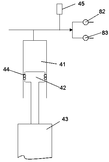 Gas composition and carbon isotope automatic analysis device in thermal simulation gold tube of hydrocarbon source rock