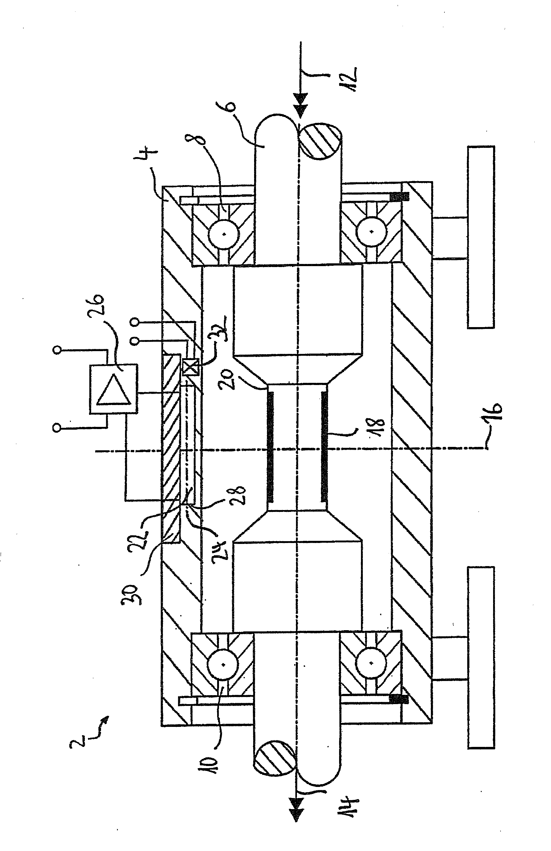 Device for transmitting torques