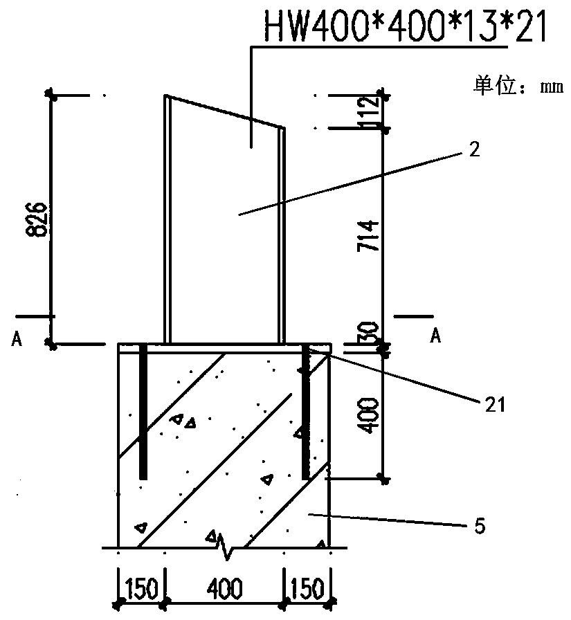 Multi-directional unloading system and construction method for assembling steel corridor by same