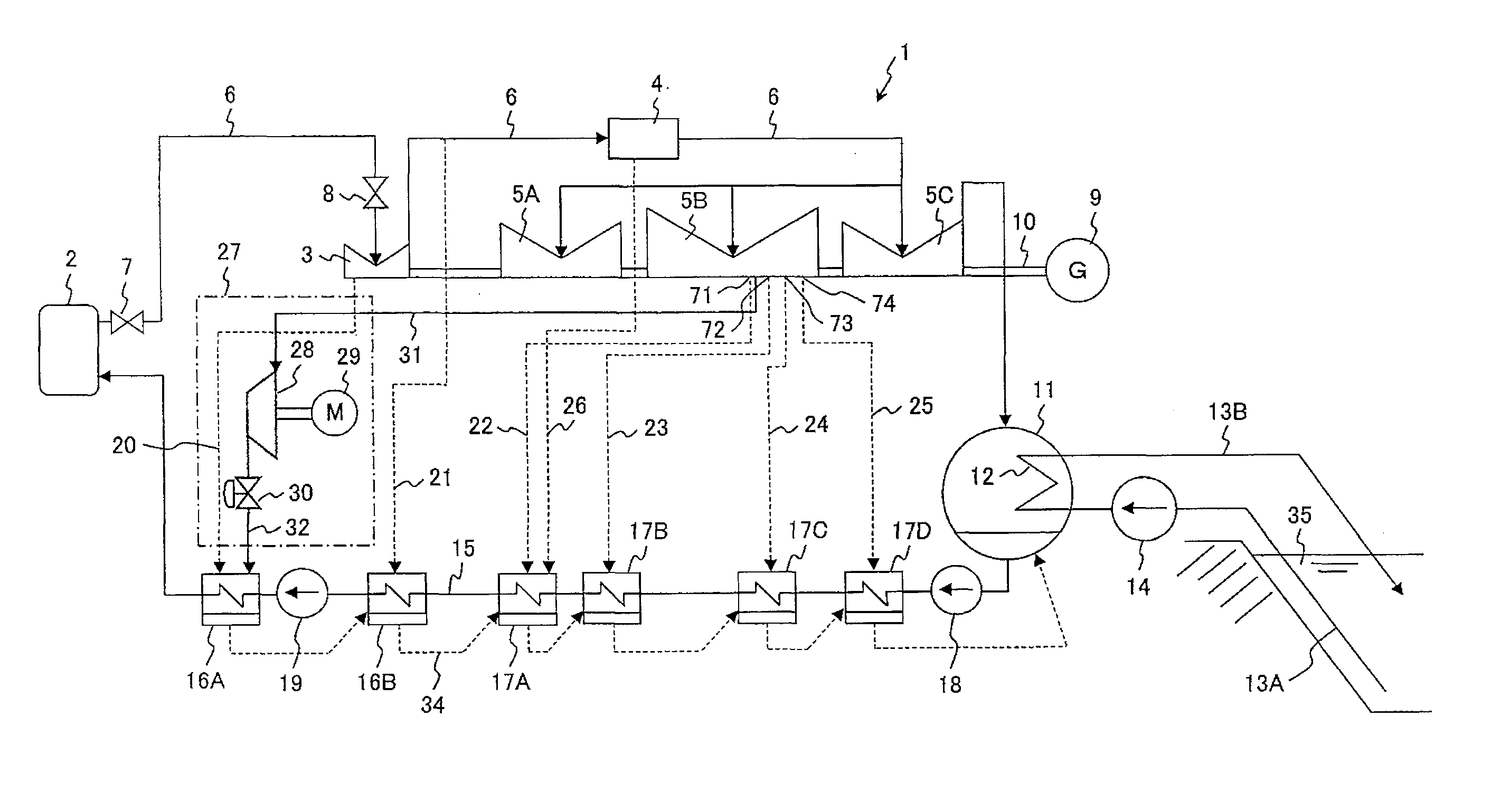 Electric Power Plant, and Method for Running Electric Power Plant