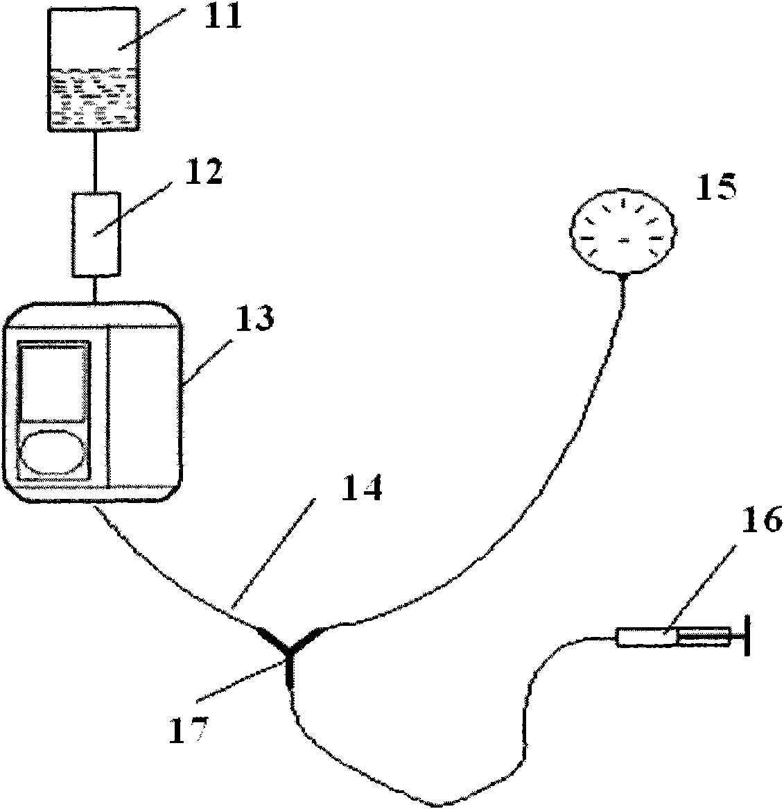 Method and device for detecting transfusion pipeline