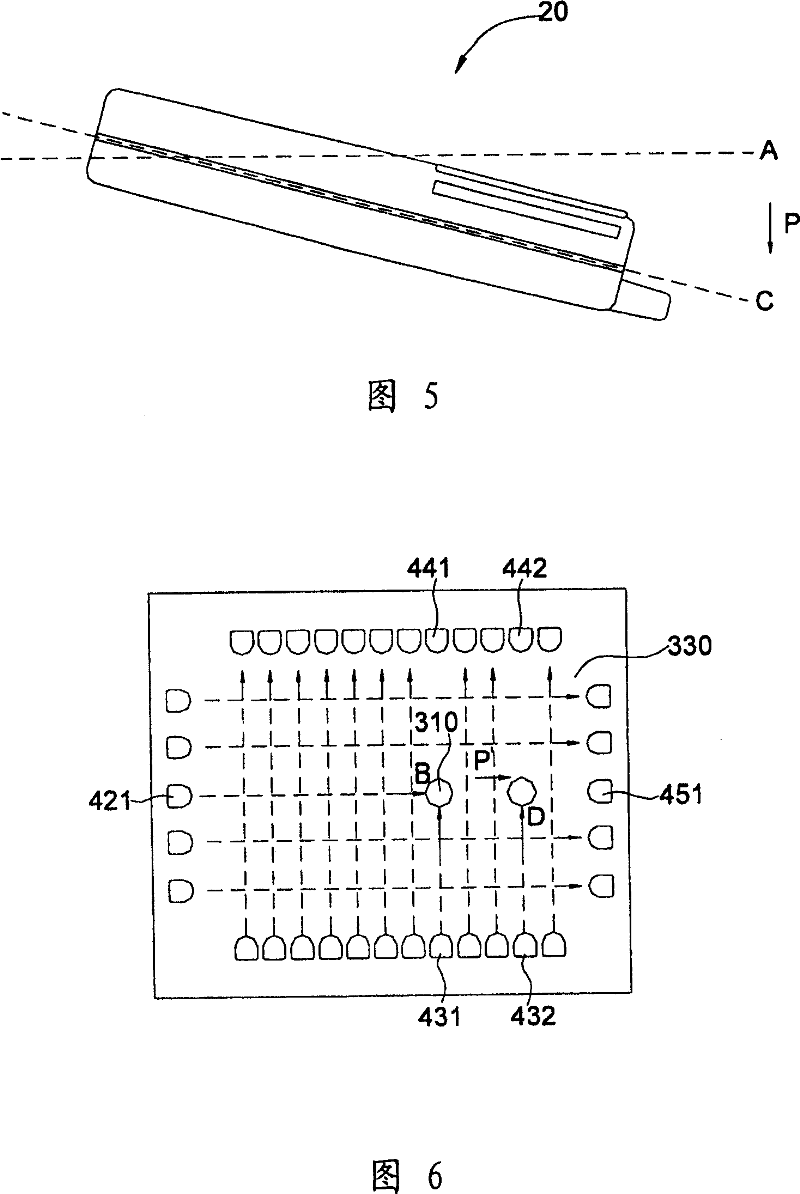 Manual electronic device and inputting method thereof