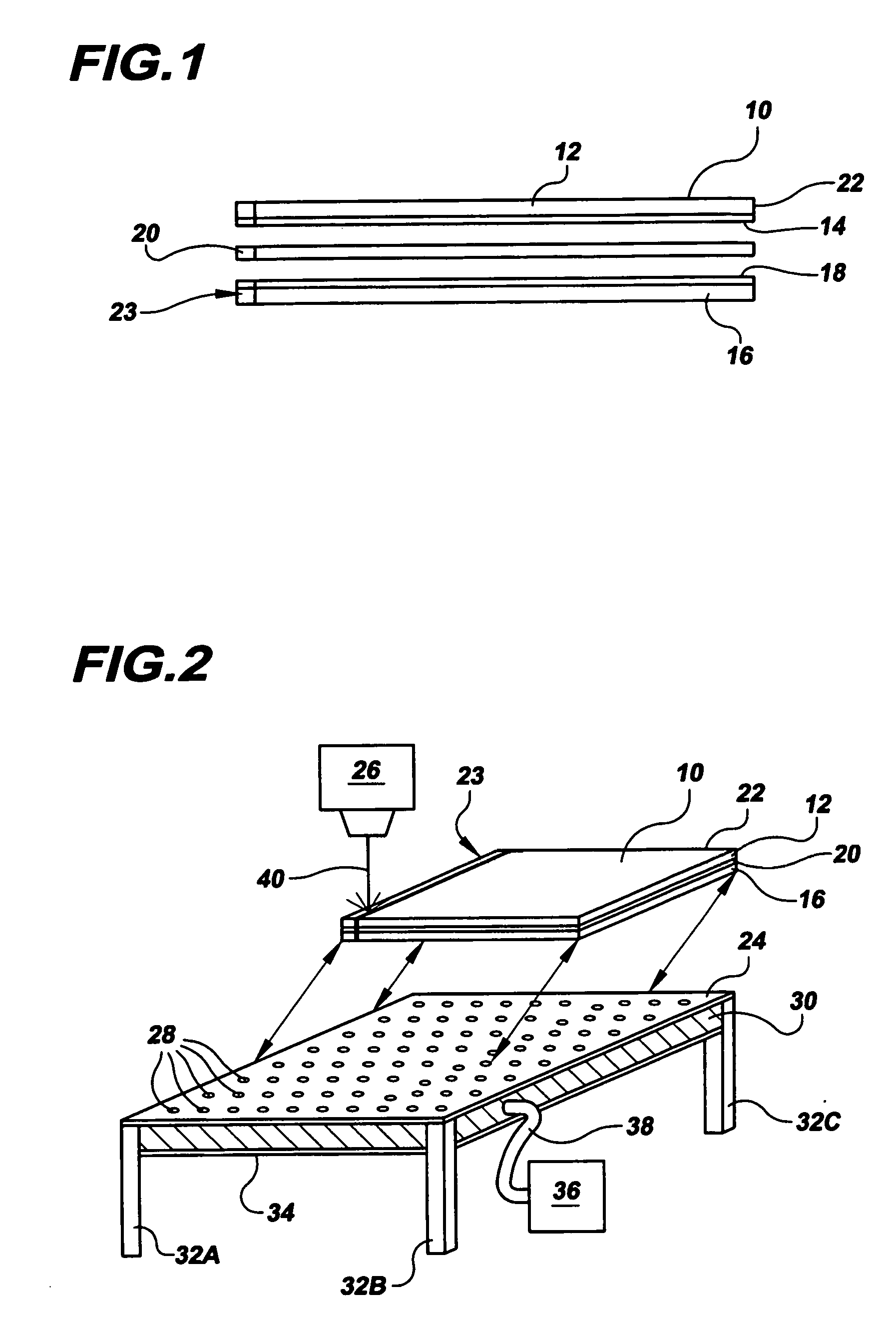 Method of manufacture of a chromogenic panel