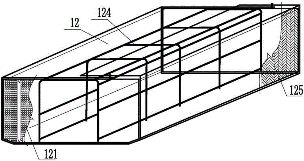 Assembling type building cavity floor slab