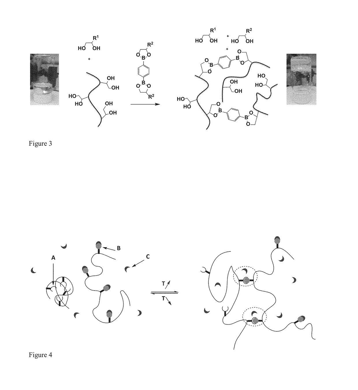 Compositions of thermoassociative additives with controlled association and lubricant compositions containing them