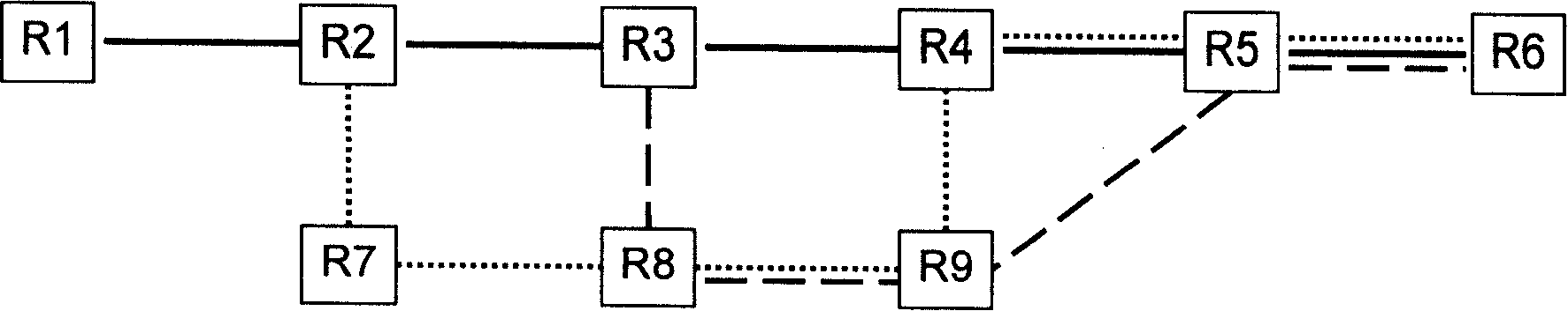 A method and device and system for quick rerouting in MPLS network