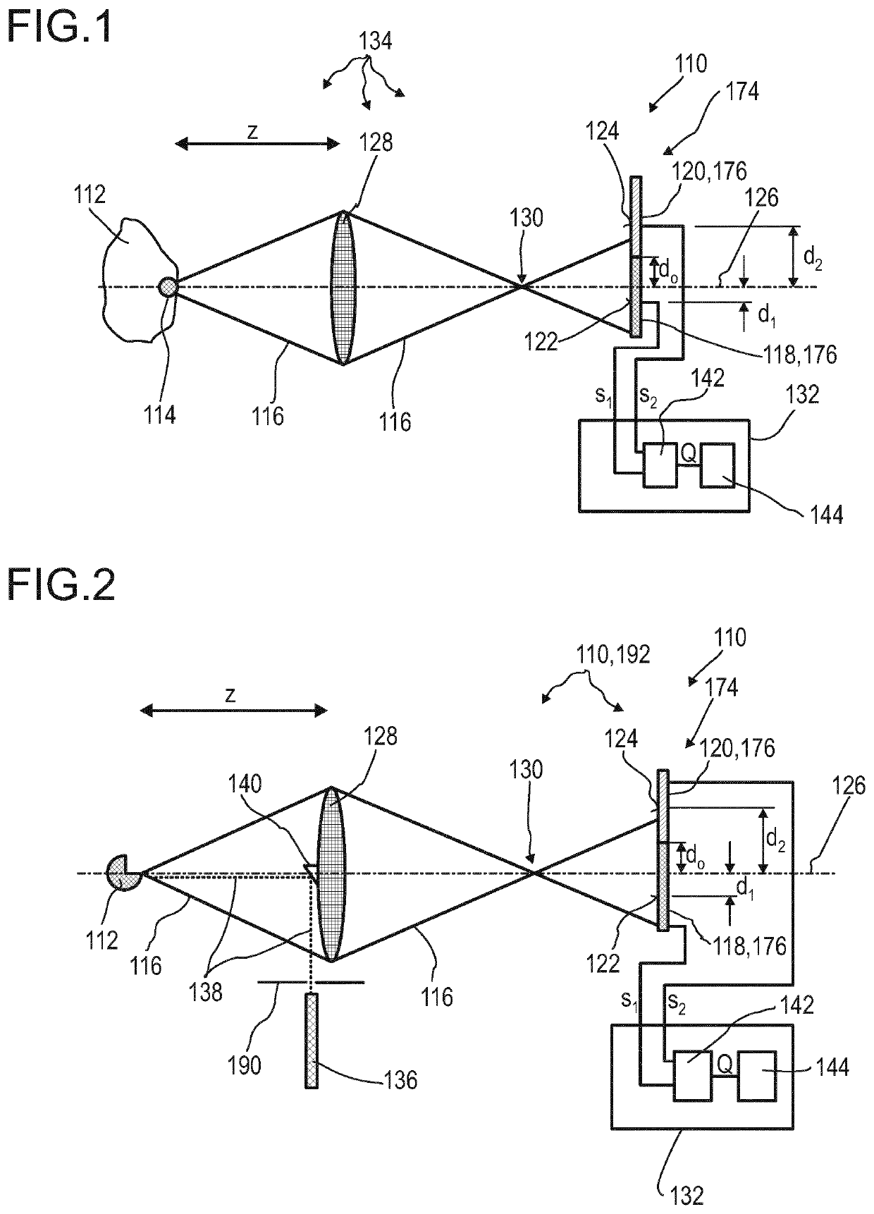 Detector for optically detecting at least one object