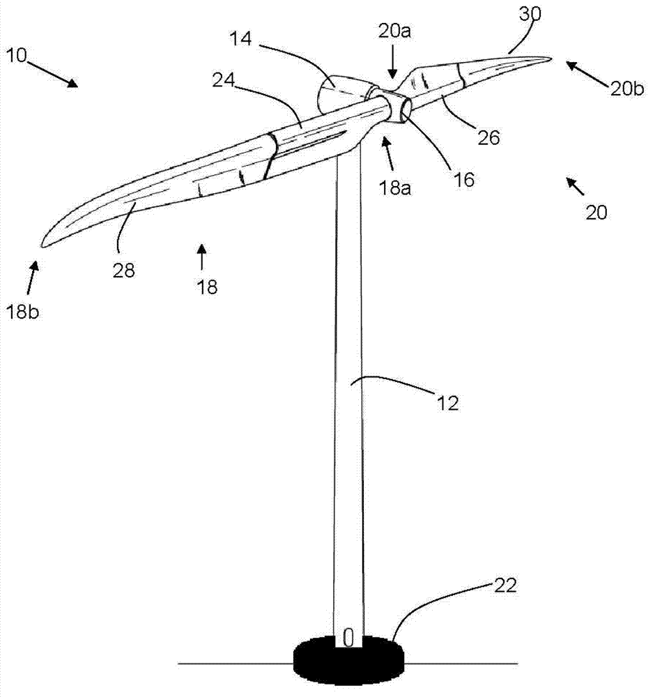 A wind turbine and wind turbine blade