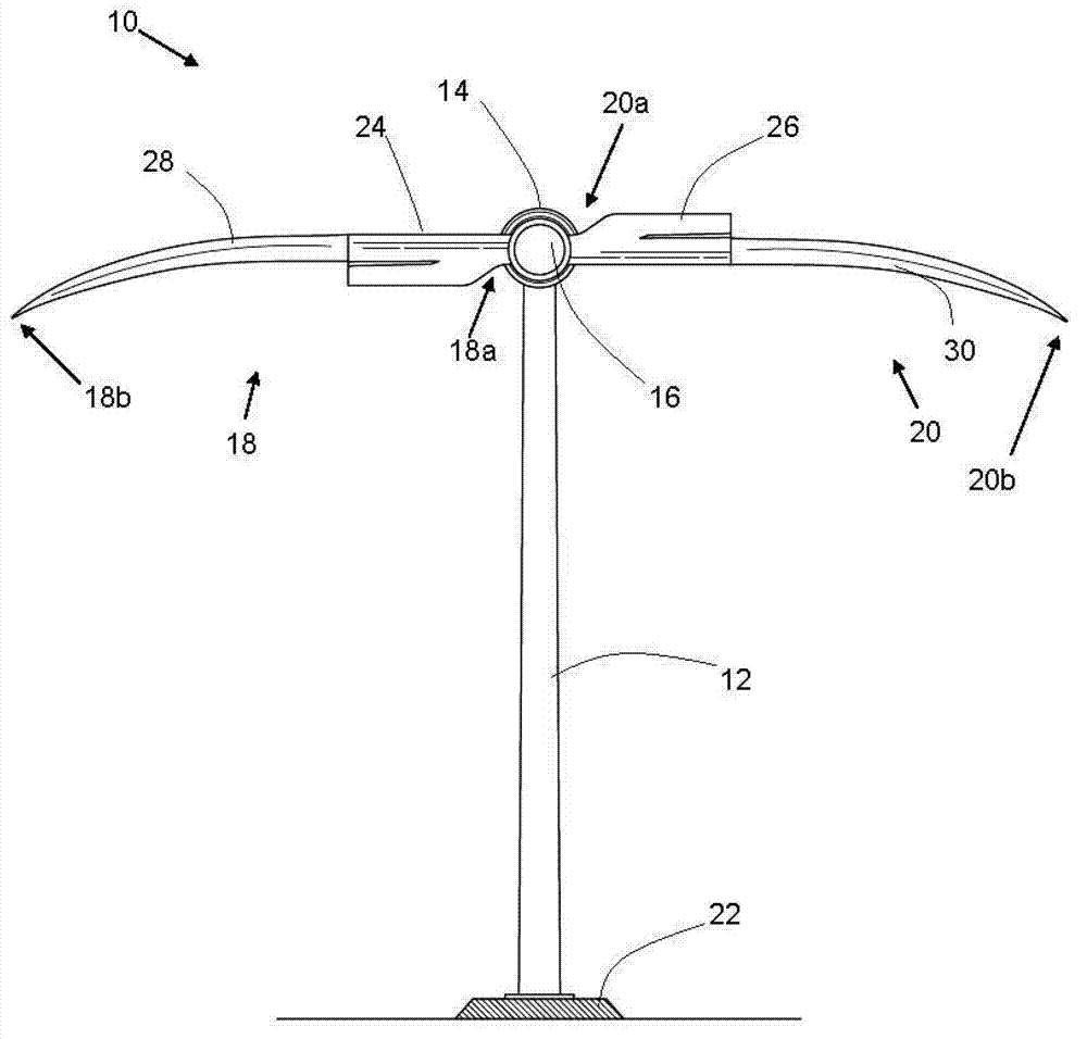 A wind turbine and wind turbine blade